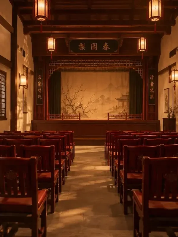黄豆短剧《观众您好》封面 · 茶社日常