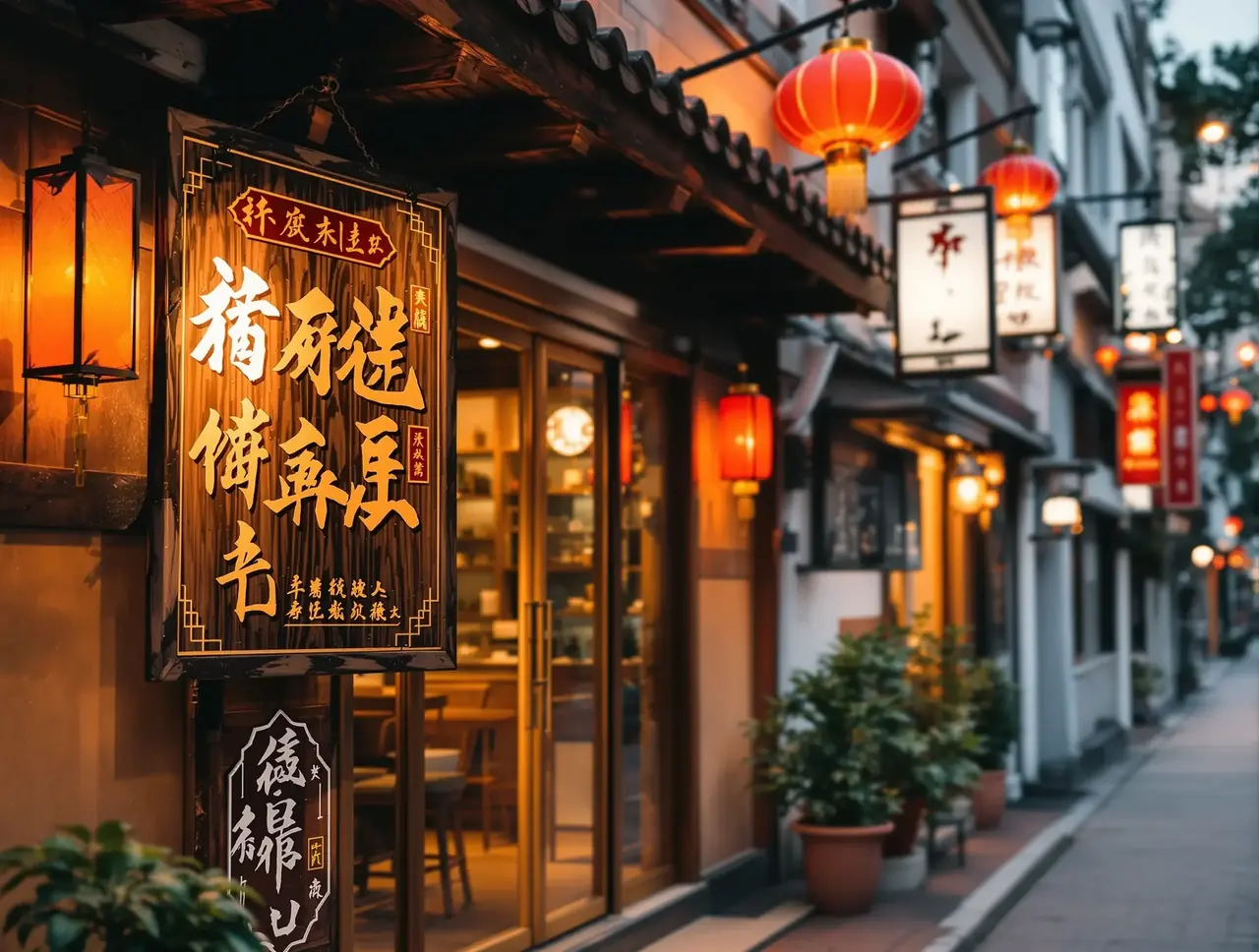 光明茶社 黄豆短剧 相声茶社 黄豆短剧合作茶社「光明茶社」老城区实景