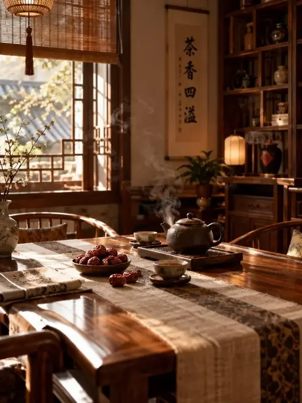 黄豆短剧《茶馆见闻录》封面 · 茶社日常