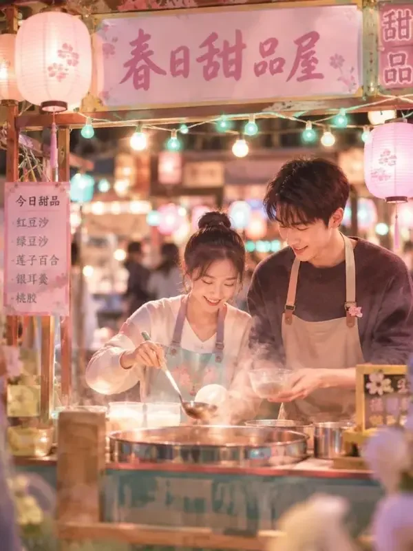 烟火里的甜 - 黄豆短剧 口碑榜 口碑榜第 20 名《烟火里的甜》封面